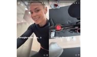 Screenshots of Lindsey Vonn's Instagram stories | Credits: IG/lindseyvonn